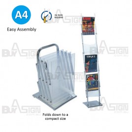 A4 Portable Brochure Stands